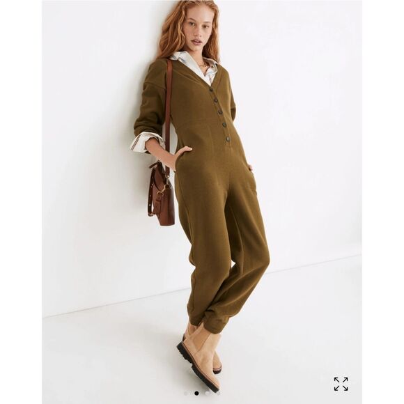 MWL Women's Desert Moss Betterterry Coverall Jumpsuit Size Medium - Picture 12 of 14